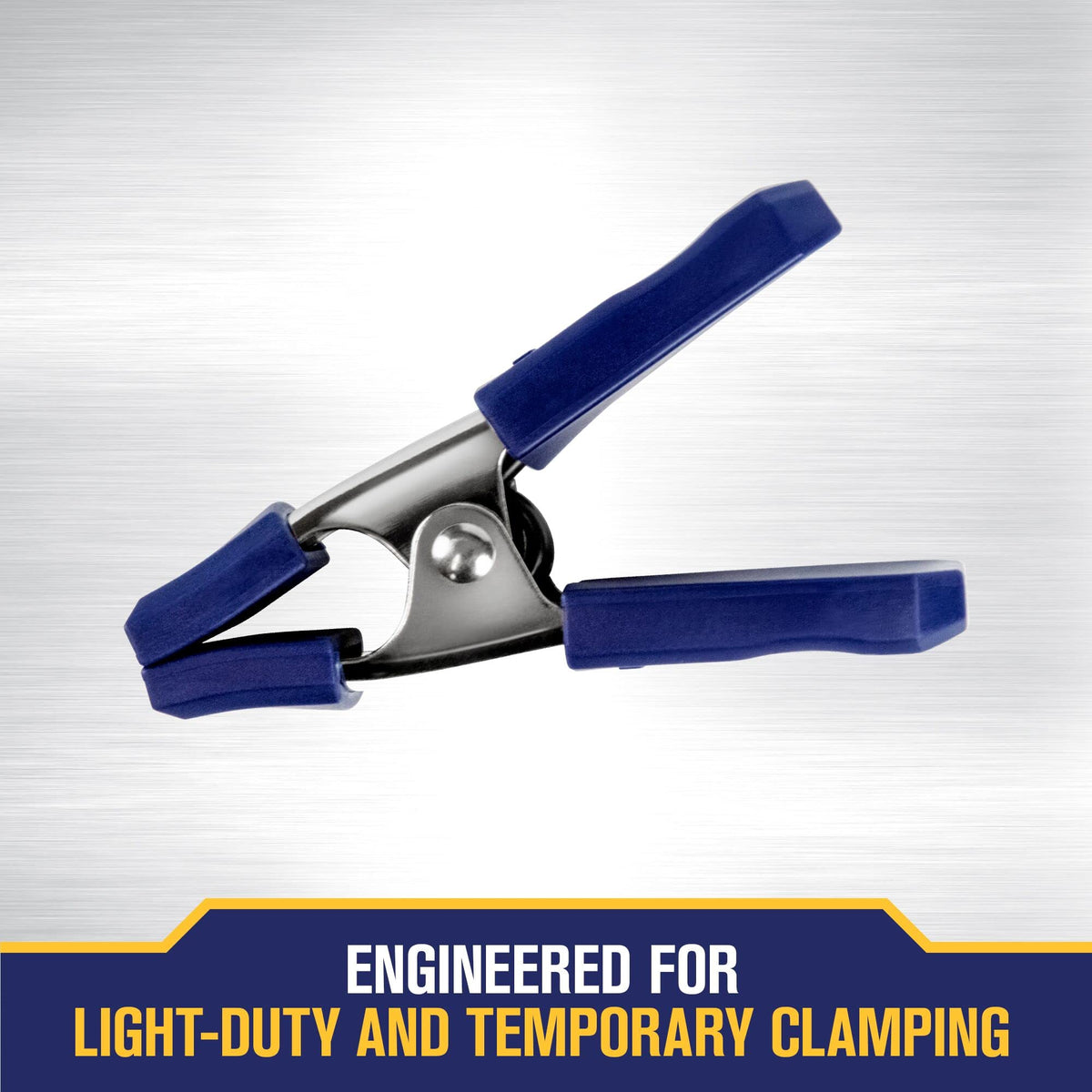 IRWIN 1-Inch (Pack of 2) / Blue / Modern Spring Clamps