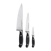 Forged Synergy 3-pc Starter Knife Set by HENCKELS – 3-pc, Stainless Steel, Black/Stainless Steel, Pack of 3, Model 16021-000