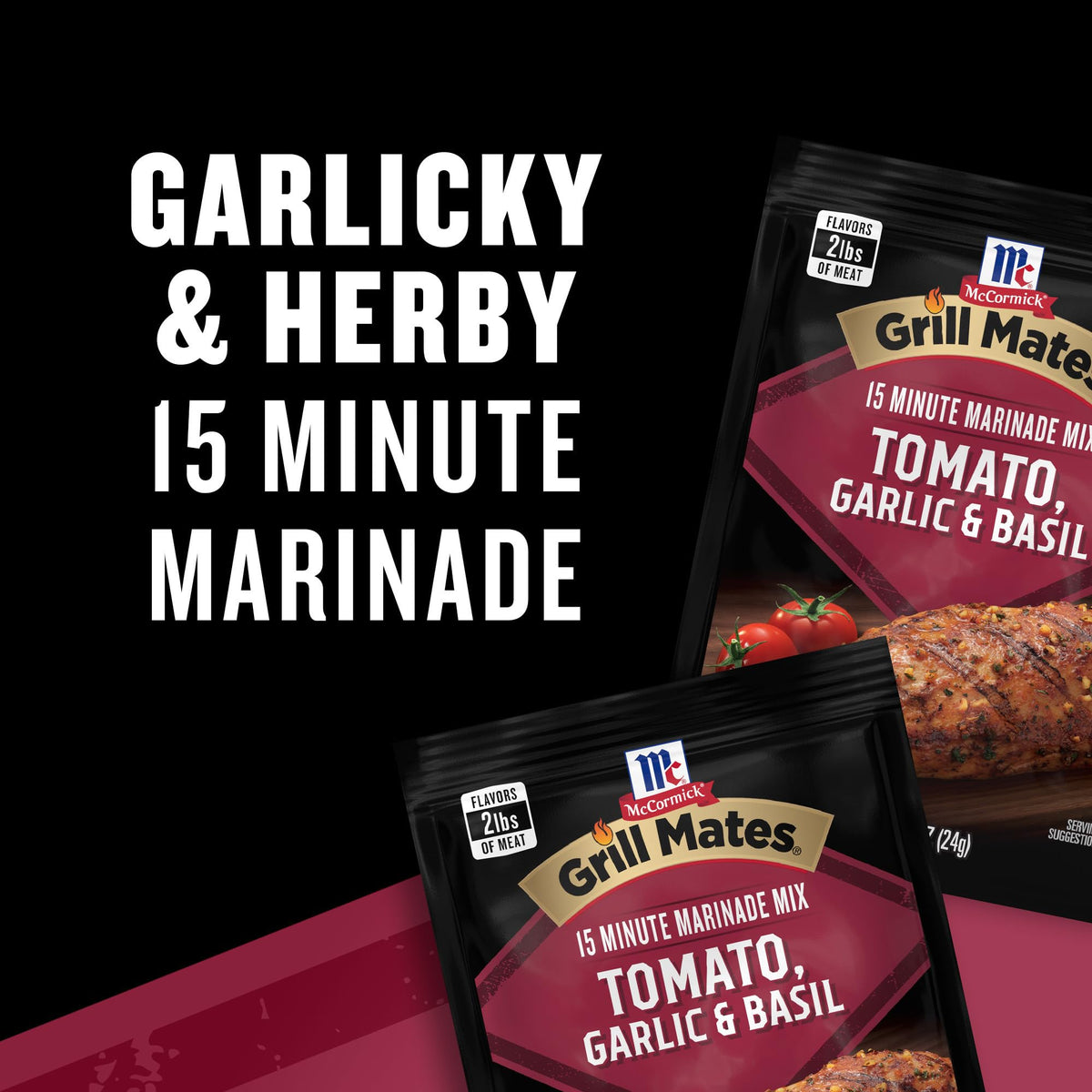 McCormick Tomato by Grill Mates – 0.87 Ounce (Pack of 1), Model 052100625348