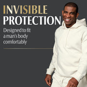 Real Fit Incontinence Underwear for Men by Depend – Small/Medium, Polypropylene, Black, Pack of 2, Model 10036000465836