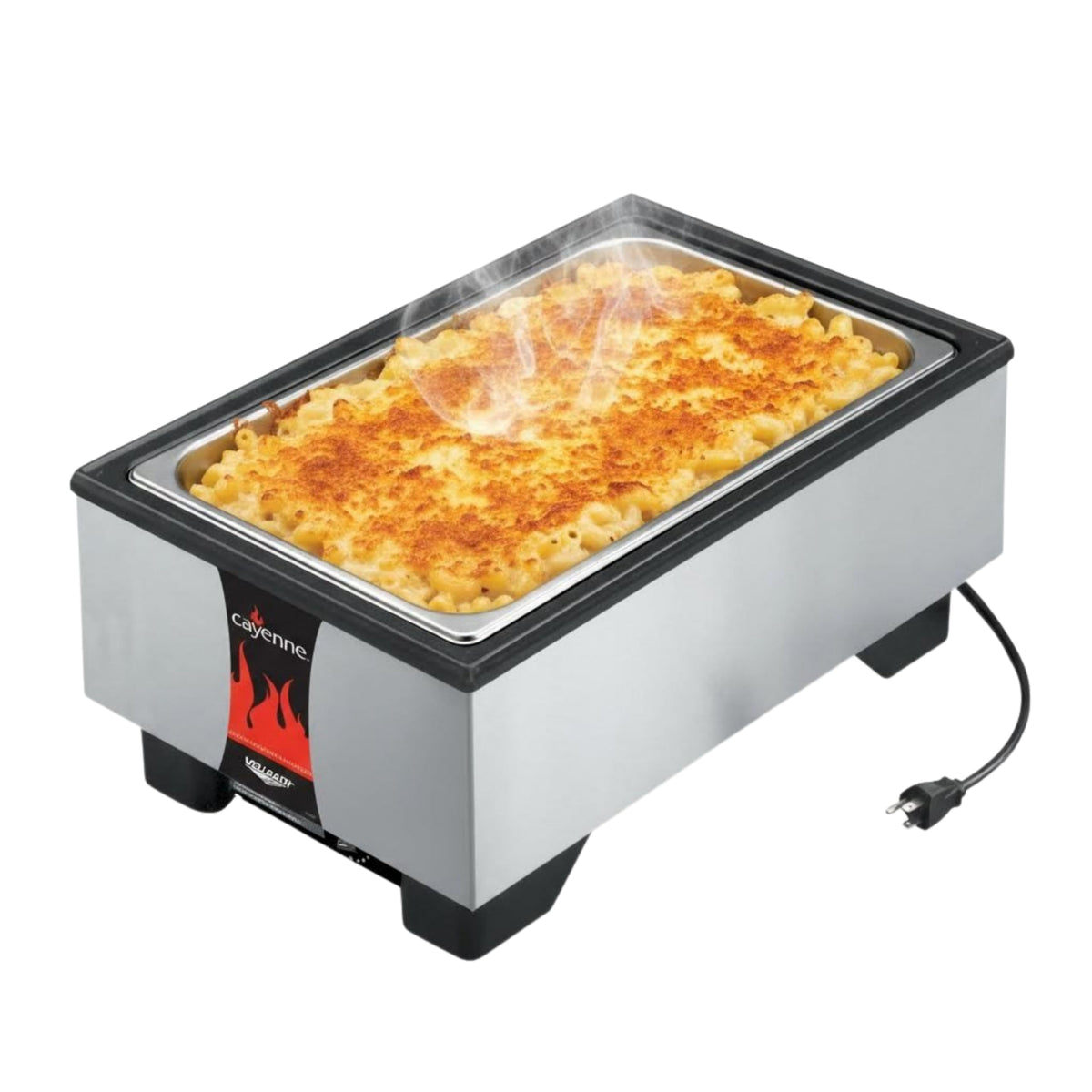 Cayenne Full-Size Countertop Food Warmer by Vollrath – 21-3/4-Inch, 14.2 quarts, Stainless Steel, White, Model 71001