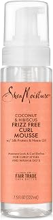 Shea Moisture SheaMoisture Coconut Hibiscus Curling Gel Souffle and Mousse for Curly Frizz Control Styling 12 oz and 7.5 oz