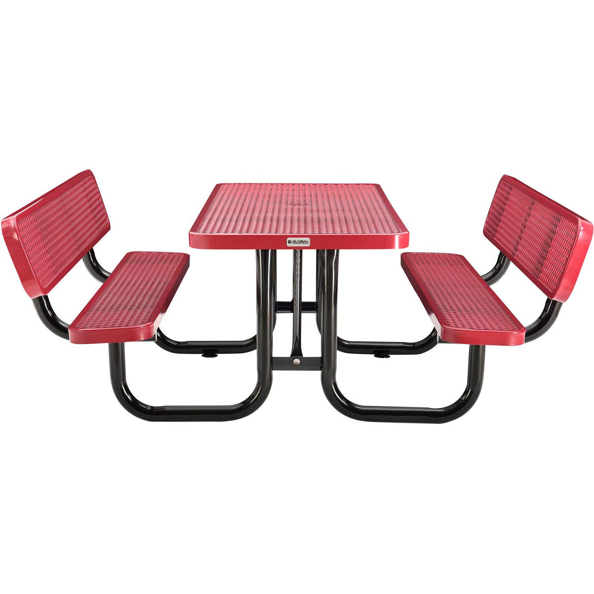 Global Industrial Red / Industrial / 1 Picnic Tables