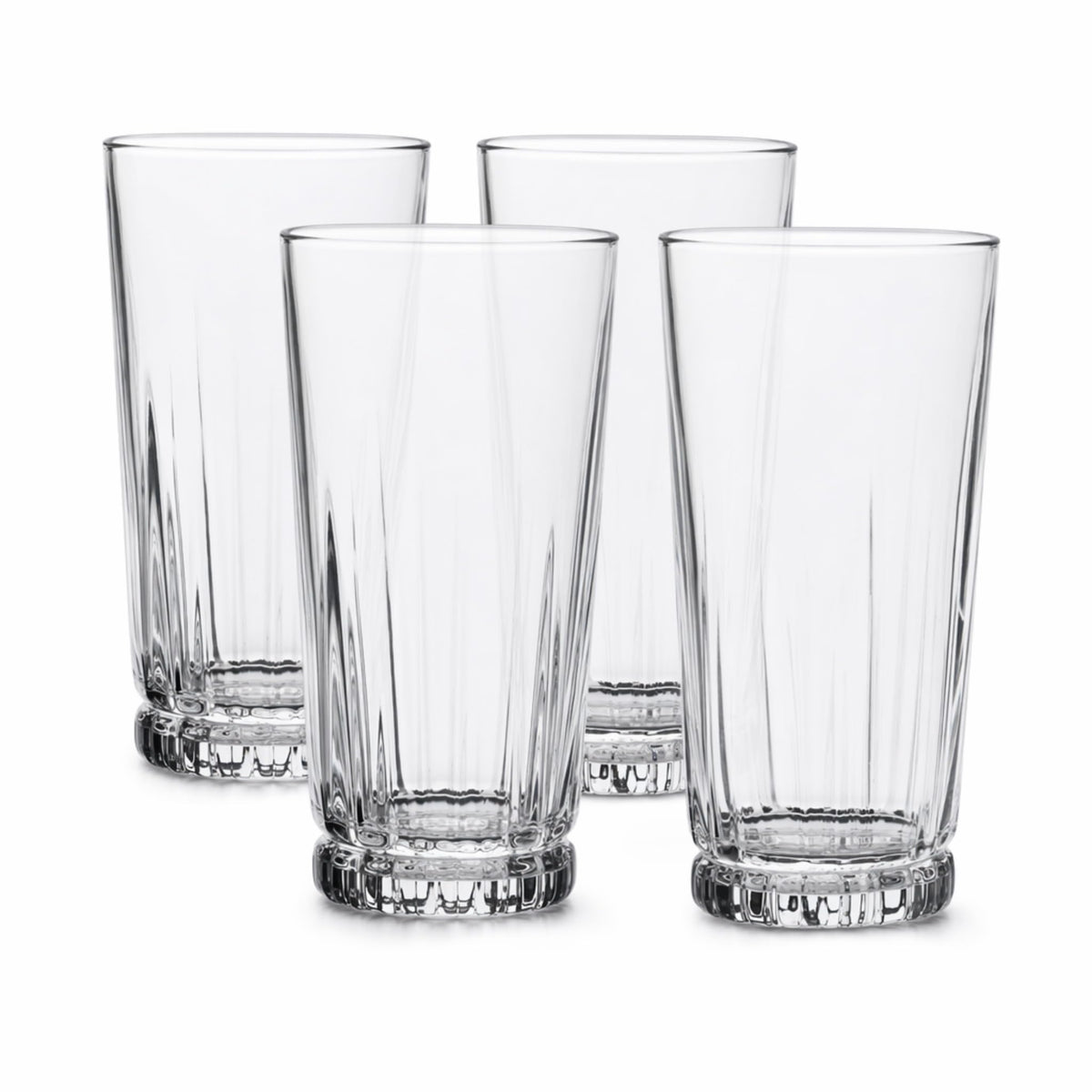 Aniston Drinking Glasses (4-Pieces by Anchor Hocking – 4 Pack Tea, 15.0 ounces, Glass, Anniston, Pack of 4