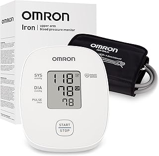 Omron Iron Blood Pressure Monitor & Upper Arm Blood Pressure Cuff