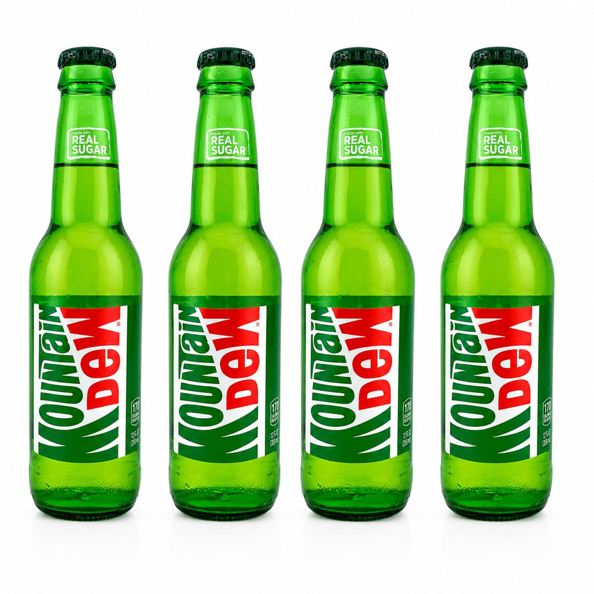 Soda Drink by Mountain Dew – 12 Fl Oz (Pack of 4), Pack of 4
