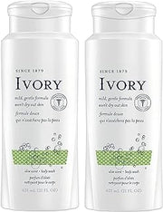 Ivory Scented Body Wash, Aloe 21 oz (Pack of 2)