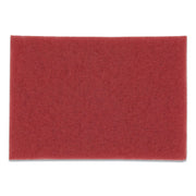 3M 20 inches x 14 inches / Red / 1 Floor Machine Pads