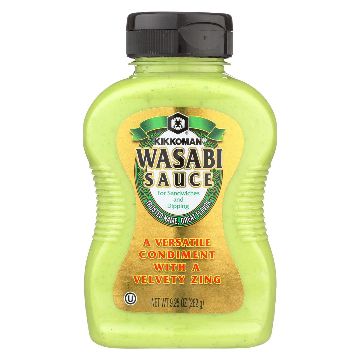 Wasabi Sauce 9.25 Ounces (Case of 9) by Kikkoman – 16.69 x 12.50 x 24.00 cm, Pack of 9