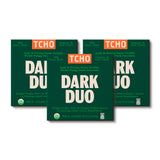 Dark Duo Dark Chocolate Bars (3 pack) | Plant Based by TCHO – 2.1 Ounce (Pack of 3), gray