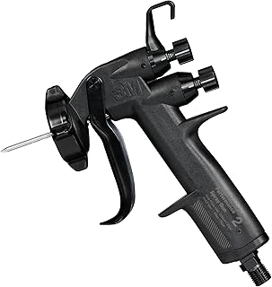 Performance Spray Gun 2 with 3M Performance Air Flow Control Valve, 26852, Paint Sprayer use with HVLP Fine Finish Nozzles, for Industrial Paint and Coating Applications