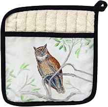 Betsy Drake PT714 Great Horned Owl Pot Holder