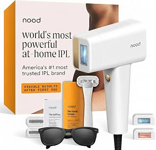 Nood™ Flasher Pro Kit | IPL Laser Hair Removal Device with Pre/Post Care