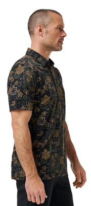 Mens Speaking My Language by TravisMathew – Cotton Blend, Black, Model A42115