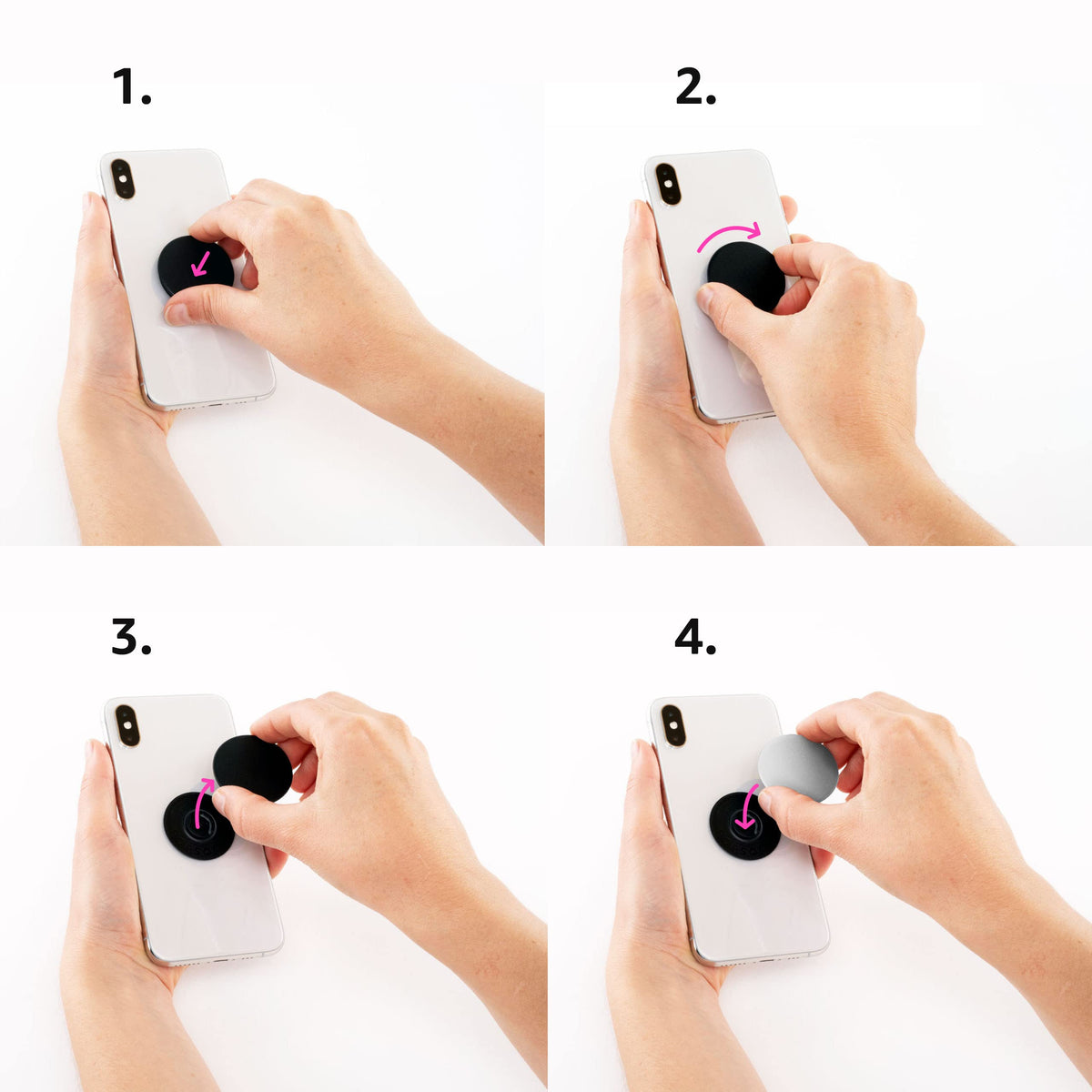 BUON Cibo BUON Umore Italian Food Italy Cuisine PopSockets Adhesive PopGrip by Italia Pasta Lovers Souvenirs – Black, Model 8MR73C1QFX7US_BLACK
