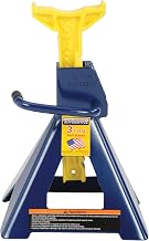Hein-Werner HW93503 Blue/Yellow Jack Stand - 3 Ton Capacity