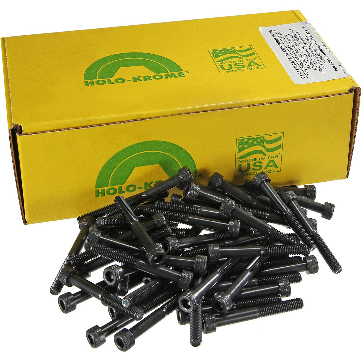 M3 - .50 x 30 - Black Finish Heat Treated Alloy Steel - Cap Screws - Socket Head by HOLO-KROME – M3 x 0.5, Alloy Steel, Model 76040