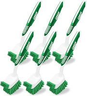Libman Big Job Kitchen Brush, Dishwasher Safe, 6 Pack