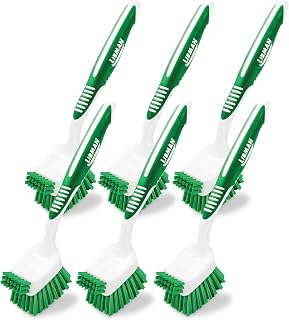 Libman Big Job Kitchen Brush, Dishwasher Safe, 6 Pack