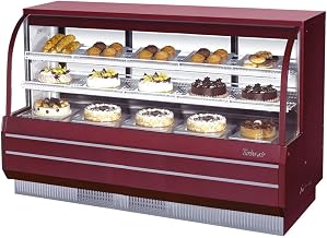 Turbo Air TCGB-72-DR Bakery Case, non-refrigerated, 72-1/2"W, 22.73 cu ft