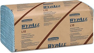 Wypall 05120 L10 Windshield Wipers, Banded, 2-Ply, 9 3/10 x 10 1/2, 140/Pack, 16 Packs/Carton