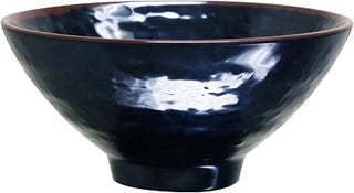 Thunder Group Tenmoku melamine dinnerware collection 16 oz, 6" soup bowl, comes in dozen