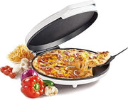 Betty Crocker Pizza Maker Plus, 12" Indoor Grill, 1440W, BC-2958CW, White