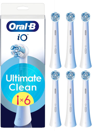 iO Ultimate Clean Original Refills by Oral-B – 1 Count (Pack of 1), Nylon, White/Dark Grey Heather, Model 8700216195546
