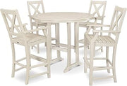 Polywood Braxton Bar Set, Sand