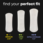 Panty Liners by U by Kotex – Extra Coverage, Polyethylene, Model 36000483741
