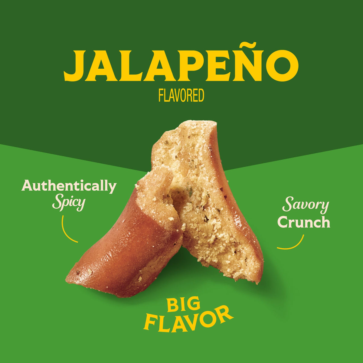 Jalapeño Flavored Pretzel Pieces by Snyder's of Hanover – 11.25 Ounce (Pack of 3), Jalapeno