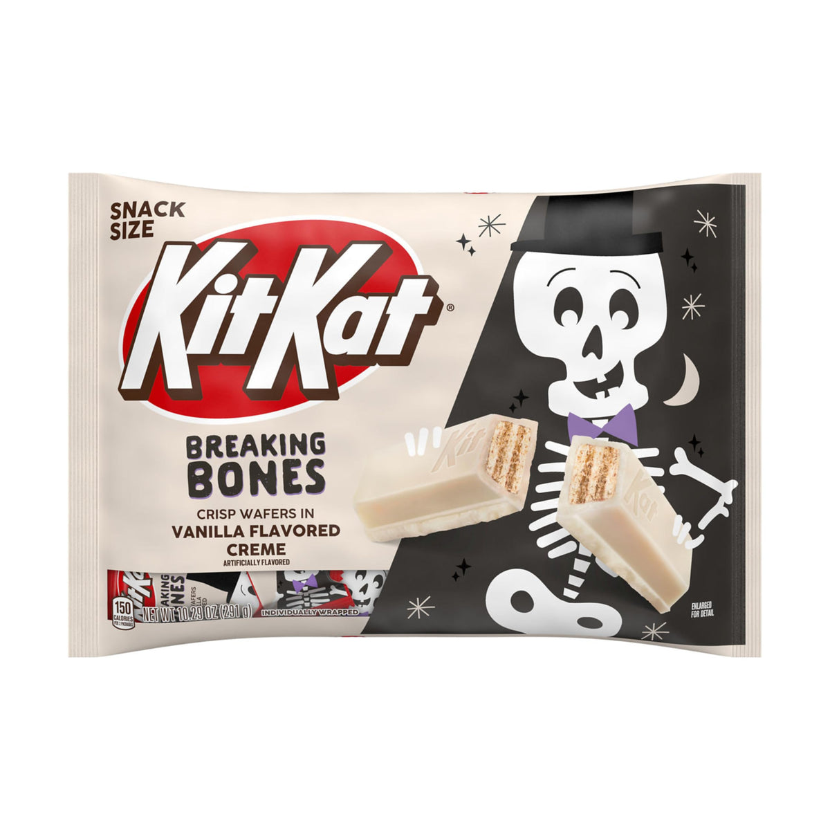 Breaking Bones White Creme Snack Size by Kit Kat – 10.29 Ounce (Pack of 1), Multiple, Model 034000077670