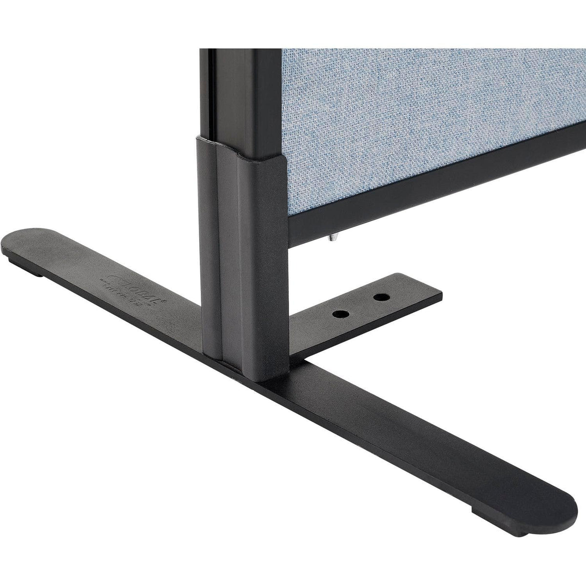 Freestanding Office Partition Panel by Global Industrial – Alloy Steel, Blue, Model 238636FBL