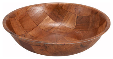 12" Wood Salad Bowl by Winco – 1 Count (Pack of 1), 2.0 ounces, Wood, Model WWB-12