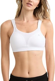Champion Women's Sports Bra, High-Impact, Maximum Support, Breathable, Moisture-Wicking Fabric