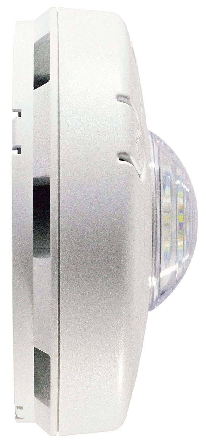 BRK Hardwired Hearing Impaired Combination Alarm with Led Strobe Light by First Alert – One, White, Model 7030BSL