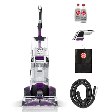 SmartWash Pet Automatic Carpet Cleaner Machine with Spot Chaser Wand by Hoover – FH53000PC, 0.5 gallons, Purple, Model FH53000PC