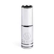 3/8" Drive Deep SAE Socket 1/2" by GEARWRENCH – 2", 6 Point, Alloy Steel, Model 80367