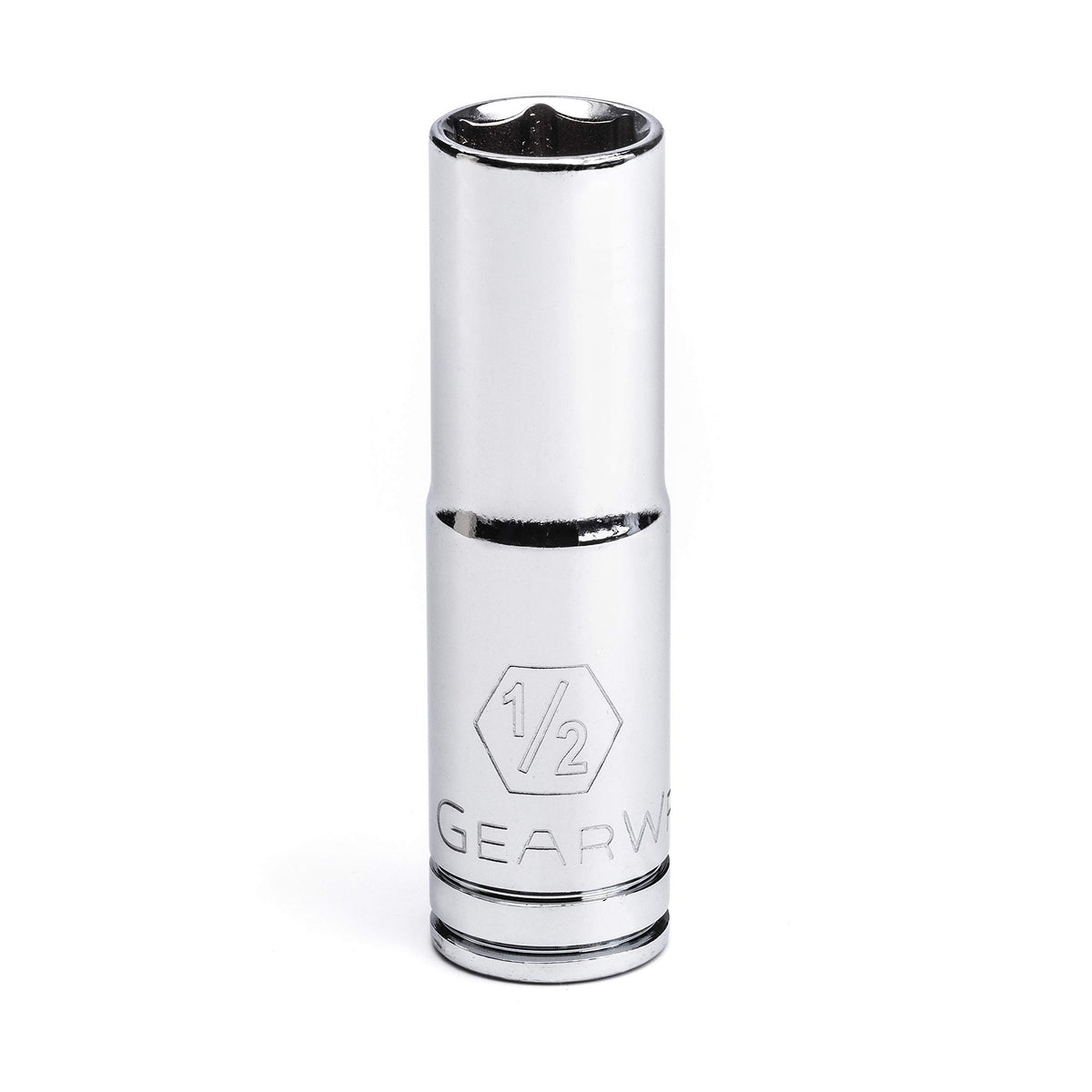 3/8" Drive Deep SAE Socket 1/2" by GEARWRENCH – 2", 6 Point, Alloy Steel, Model 80367