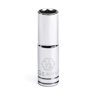 3/8" Drive Deep SAE Socket 1/2" by GEARWRENCH – 2", 6 Point, Alloy Steel, Model 80367
