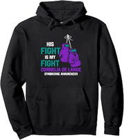 His Fight Is My Fight Cornelia De Lange Syndrome Awareness Pullover Hoodie