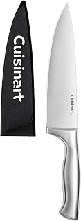 Cuisinart 8" Stainless Steel Chef's Knife with Blade Guard, Graphix Collection