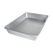 Bakeware Seamless Nonstick Rectangular Cake Pan by USA Pan – 9 x 13 Inch, 3.75 quarts, Alloy Steel, Aluminized Steel, Model 1117RC-6