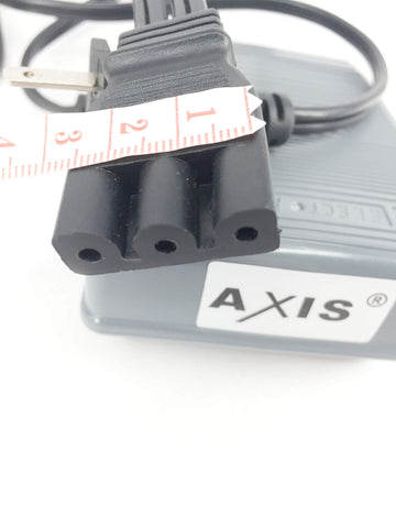 Foot Controller and Power Cord 359102-001 Sewing Machine Foot Pedal Control GREY by AXIS – Plastic Foot Controller, GREY, Model Foot Control Pedal Cord 359102-001 W11