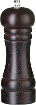 Hendi Pepper Mill, Pepper Shaker with Stainless Steel Grinder, Adjustable, 57 x (H) 165 mm, Dark Wood