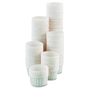 4 oz Treated Paper Portion Cup (Case of 5000) by SOLO – 4 Ounce Pack of 10, 4.0 ounces, Paper, White, Pack of 5000
