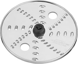 Commercial Food Processor Reversible Shredding Disc by Waring – 2.5 Quart Food Processor Accessories, Stainless Steel, Black/Silver, Model WFP11S6
