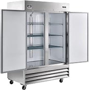 Nexel Reach-in Freezer, 2 Doors, 54"Wx32.2"Dx82.5"H, 47 Cu. Ft.