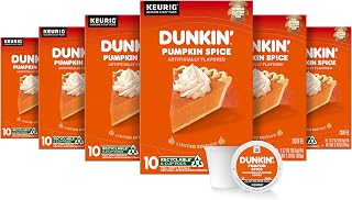 Dunkin' Dunkin’ Pumpkin Spice Artificially Flavored Coffee, 60 Keurig K-Cup Pods