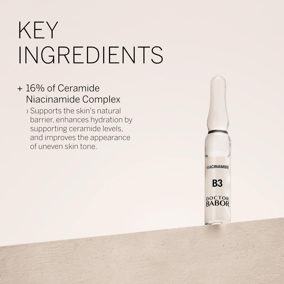 Doctor Barrier Protect Ampoules Serum | Strengthened Skin Protection Barrier | With Ceramides and Niacinamide | For Dry and Stressed Skin | Radiant and Balanced Skin | Vegan | 7 x